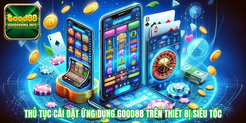 Thủ tục cài đặt ứng dụng Good88 trên thiết bị siêu tốc